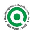 Quality Systens Certifications Ltd ISO 9001 2015 Logo